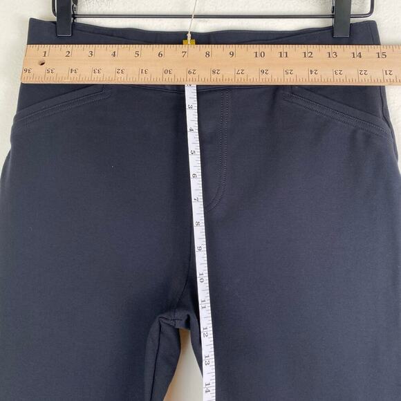 Spanx Perfect Back Seam Pants Size L Black Stretch Staple Business Casual Career - Picture 15 of 16